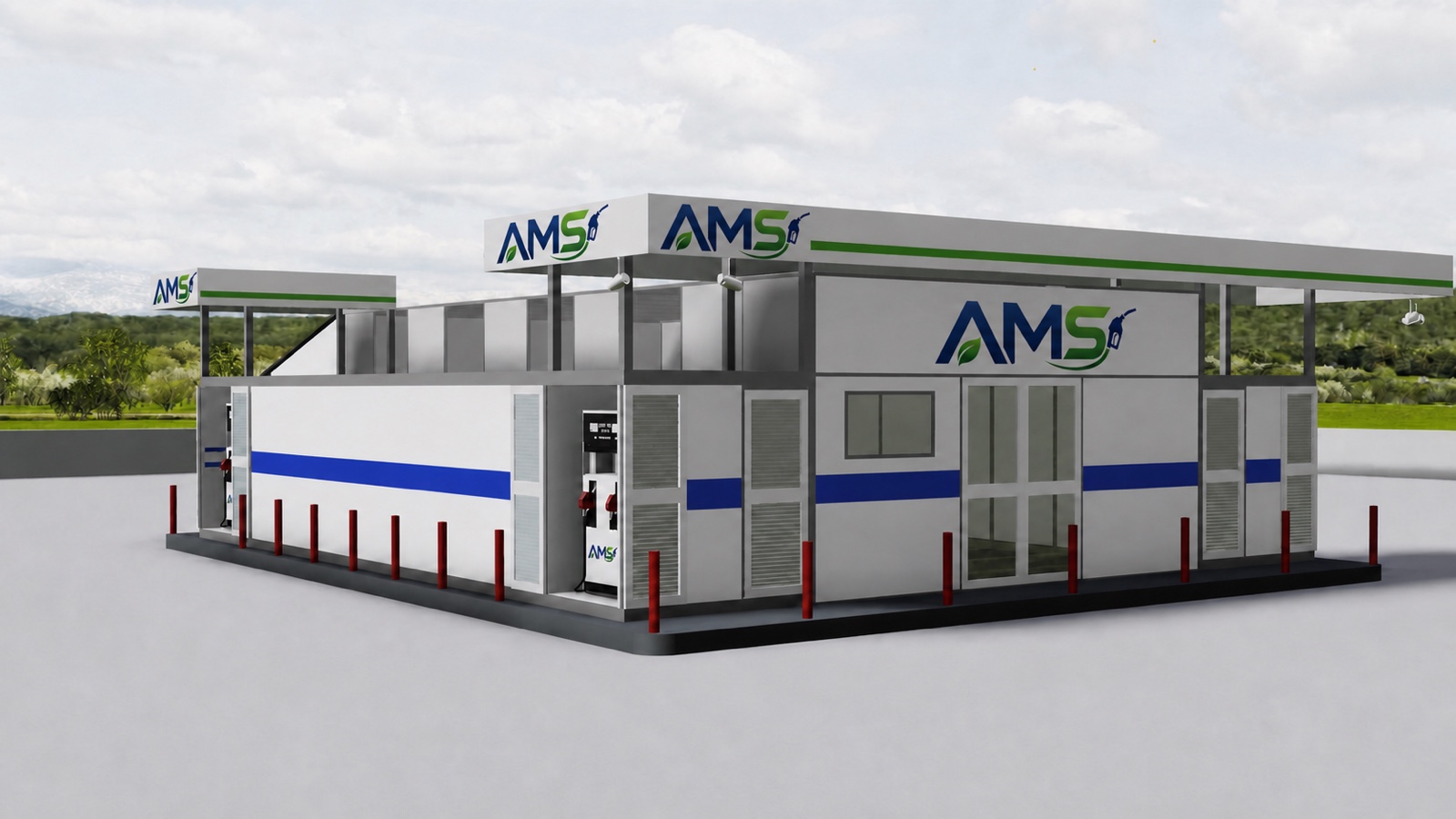 C-PAGS convenience portable aboveground gas station
